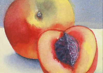 Cut Peach