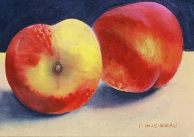 Two Nectarines